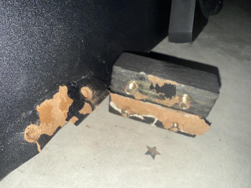 Photo submitted with review of product