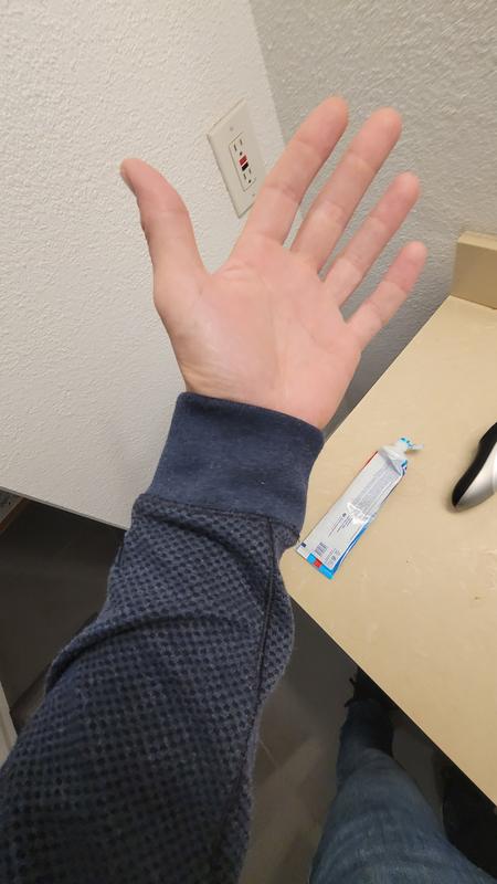 Photo submitted with review of product