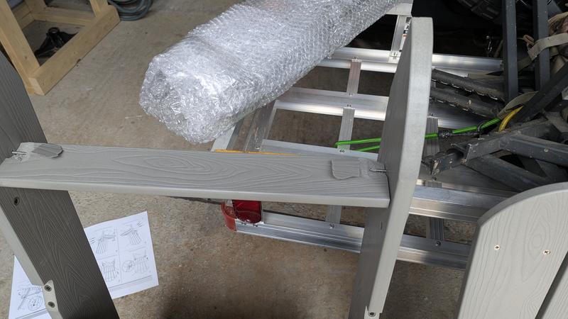 Photo submitted with review of product