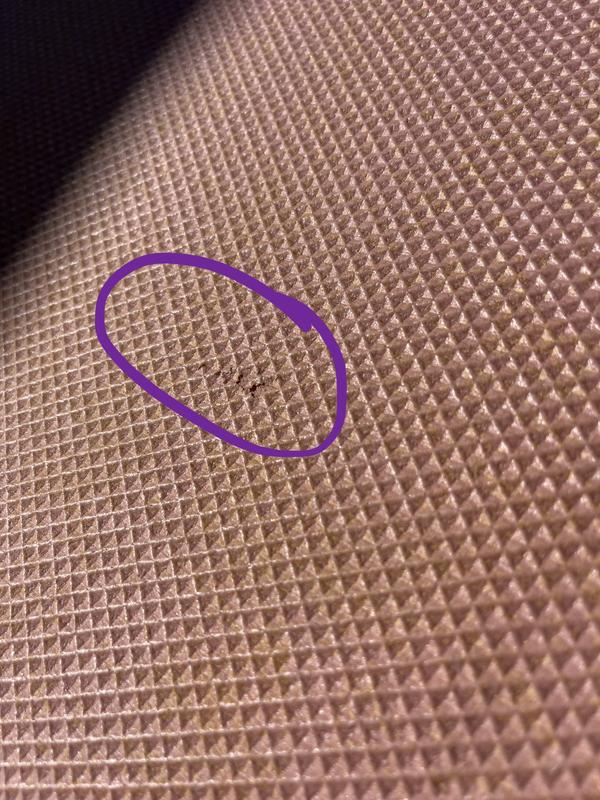 Photo submitted with review of product