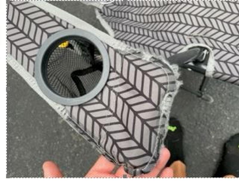 Photo submitted with review of product