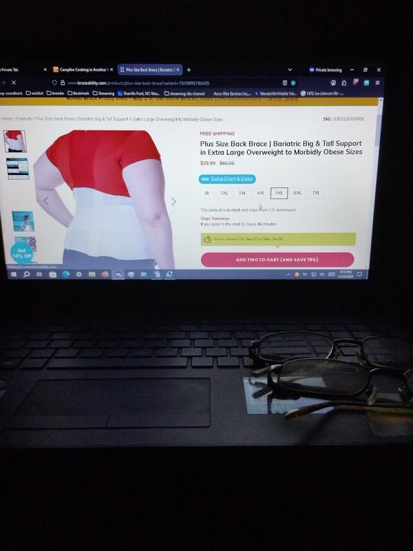 Photo submitted with review of product