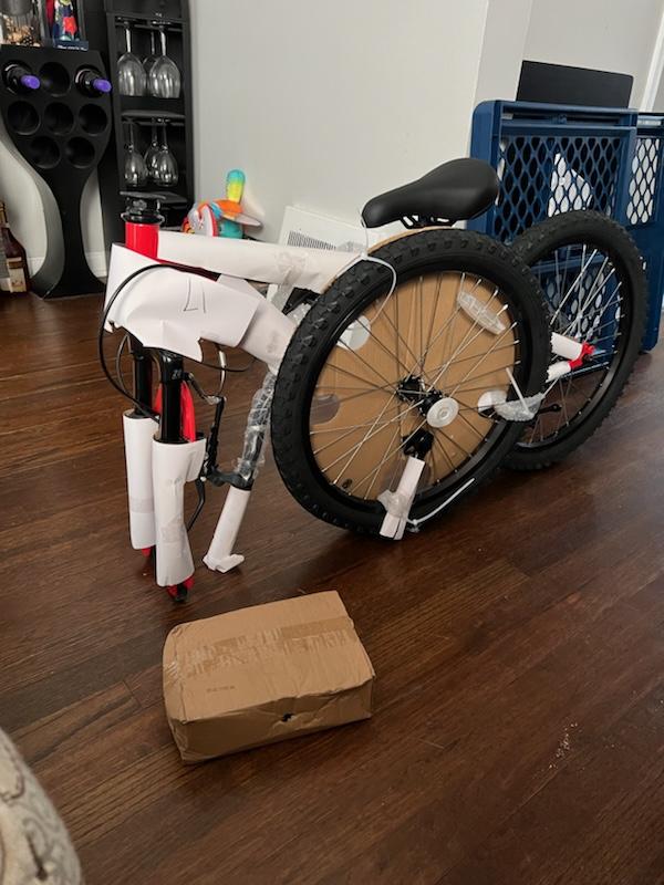 Photo submitted with review of product