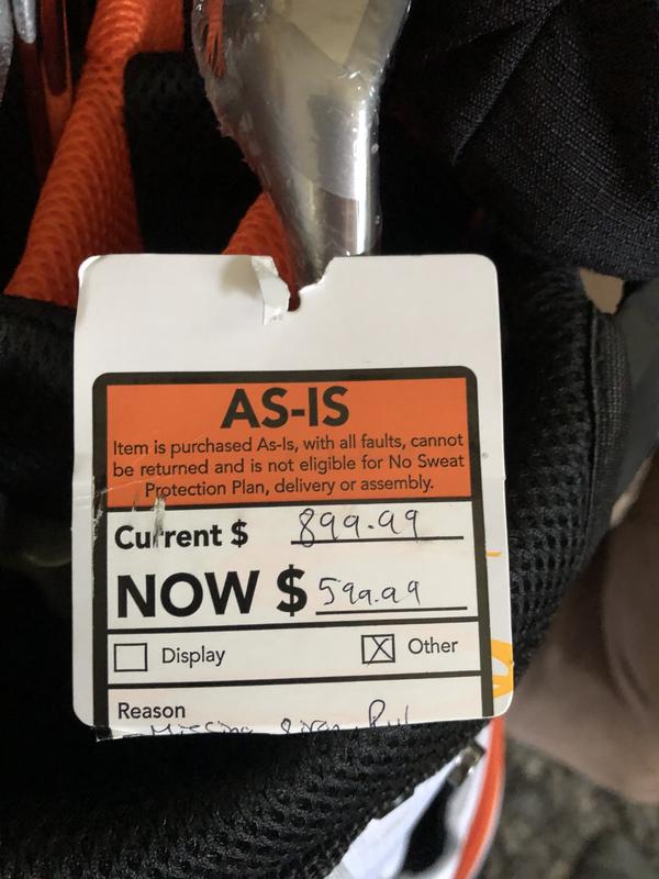 Photo submitted with review of product