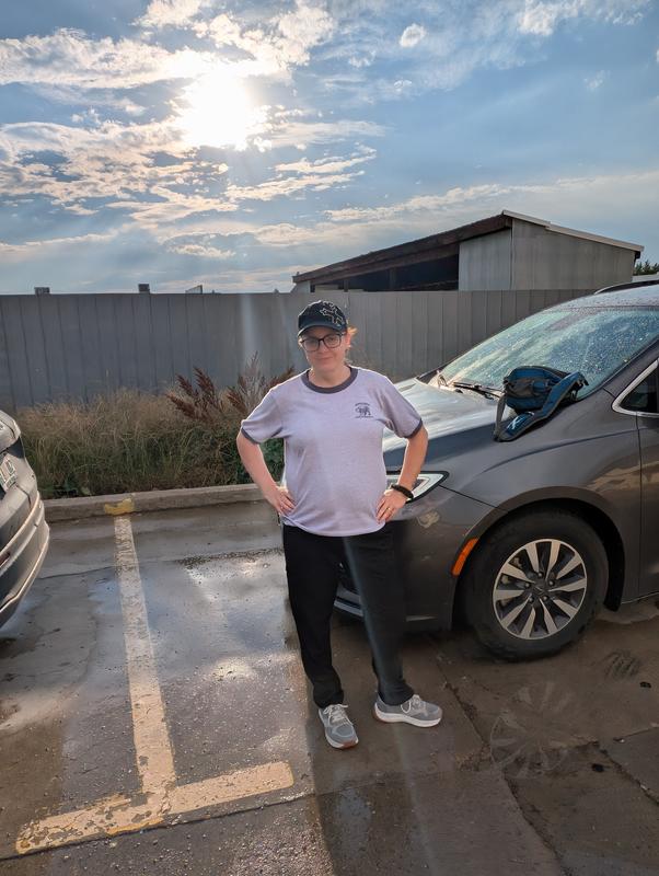 Photo submitted with review of product