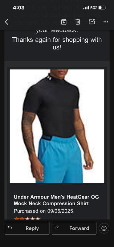 Photo submitted with review of product