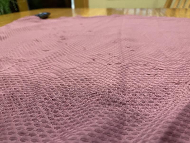 Photo submitted with review of product