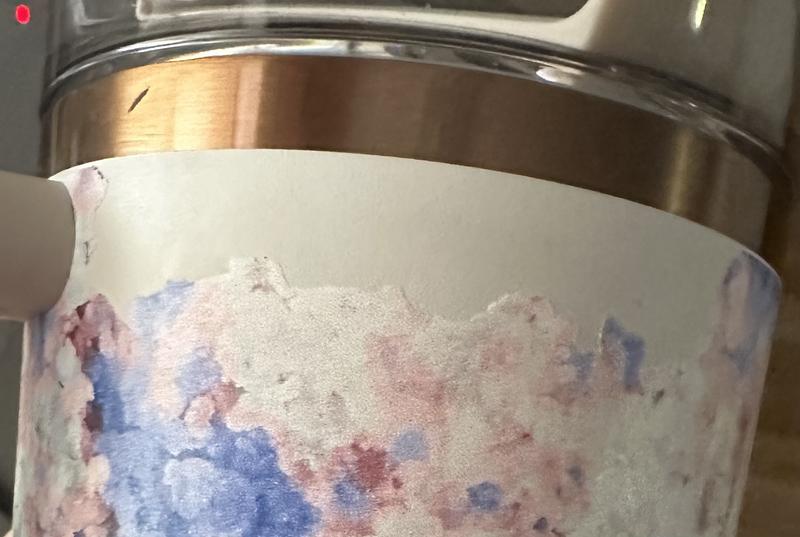 Photo submitted with review of product