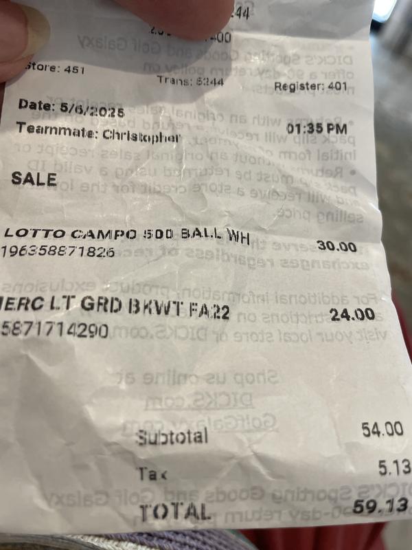 Photo submitted with review of product