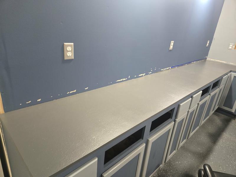 What this tape did in 3 hours max on walls!