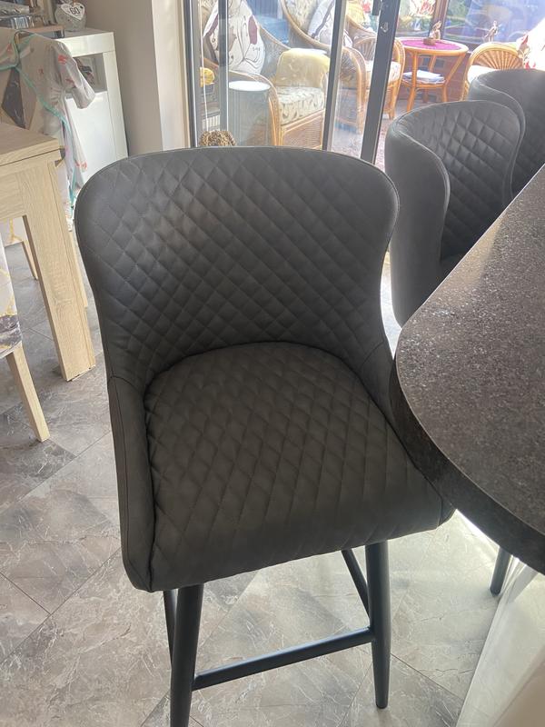 Grey bar stools cheap dunelm