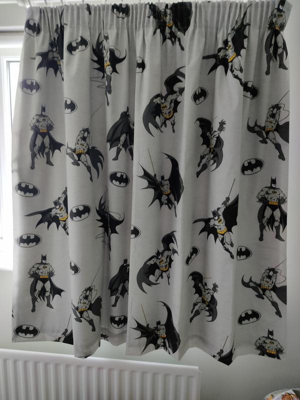 Batman Blackout Pencil Pleat Curtains | Dunelm