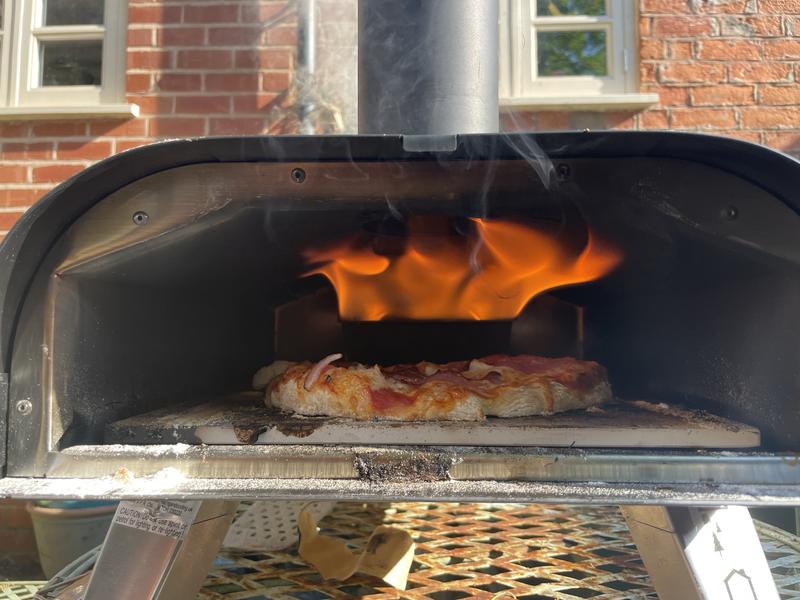 zanussi wood pellet pizza oven