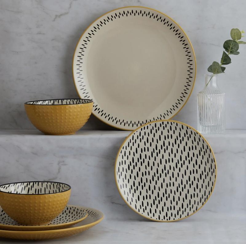 Dunelm mill shop dinner sets