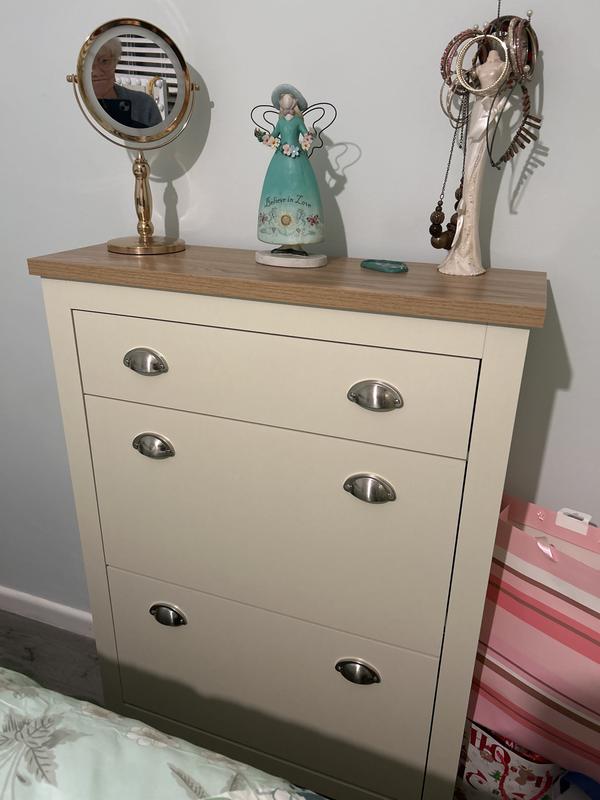 Lancaster Cream Shoe Drop Dunelm