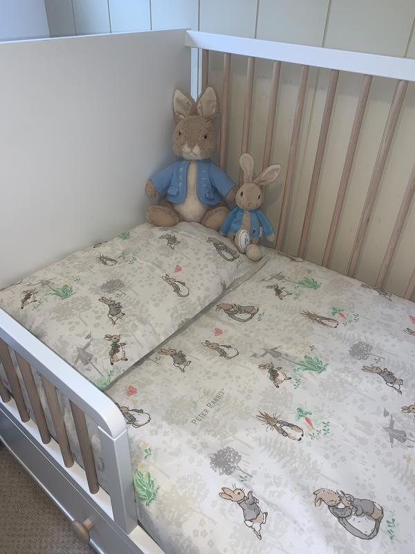 Peter rabbit clearance cot bumper sets