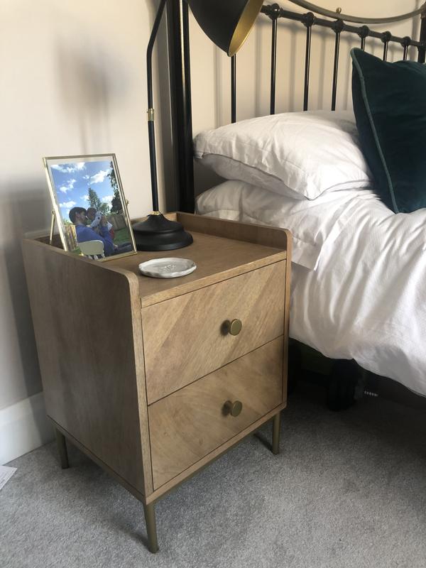 Dunelm rumi outlet bedside table