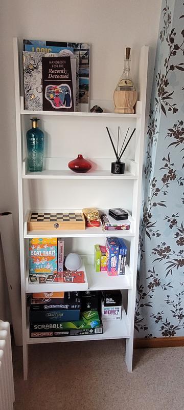 White ladder outlet shelf dunelm