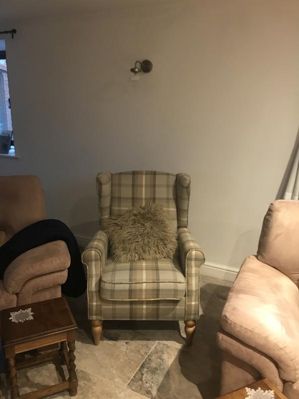 Dunelm oswald deals wingback chair