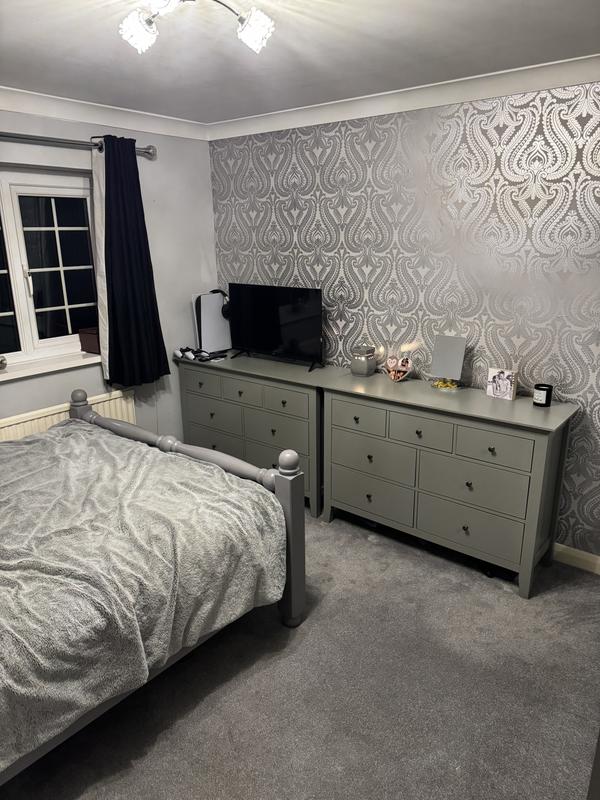 Lynton grey 7 drawer chest discount