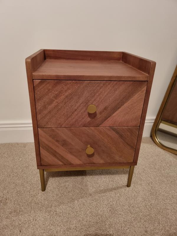 Dunelm rumi outlet bedside table