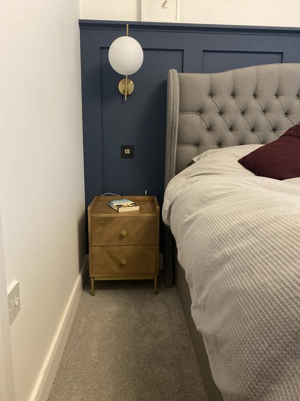 Dunelm rumi outlet bedside table