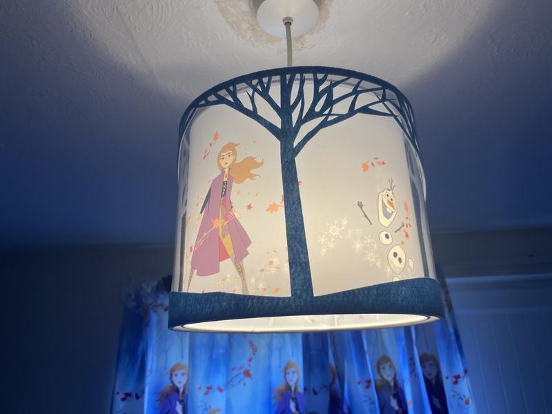 10" DRUM CEILING LAMPSHADE LIGHTSHADE ELSA AND ANNA FROZEN 