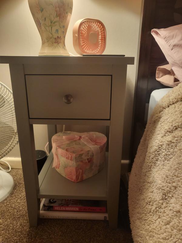 Lynton 1 Drawer Small Bedside Table