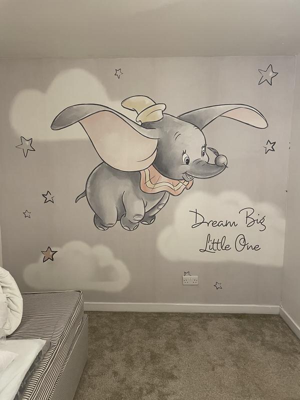 Large dumbo sales wall sticker