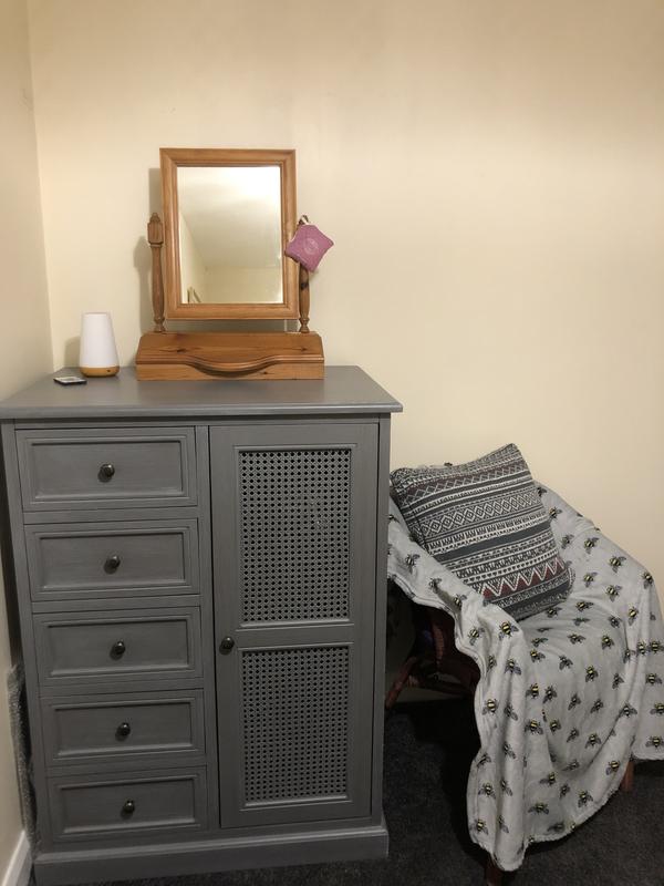 Lucy Small Single 5 Drawer Wardrobe Dunelm