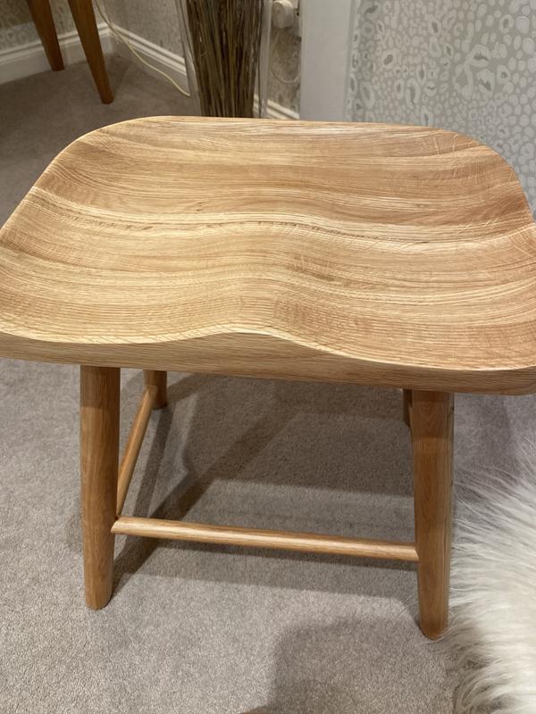 Small wooden stool online dunelm