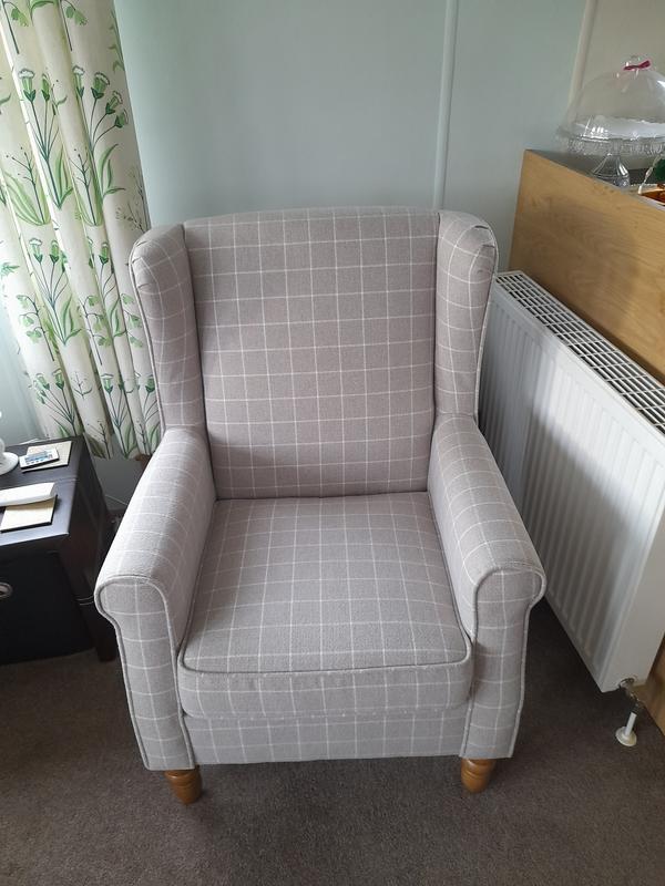 Dunelm oswald wingback discount chair