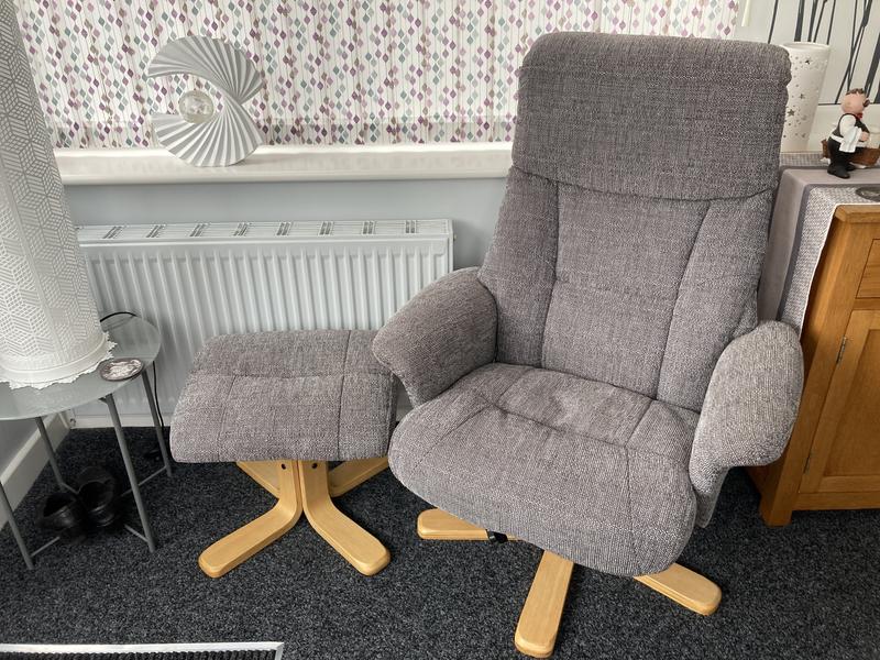 Dunelm whitham store swivel chair