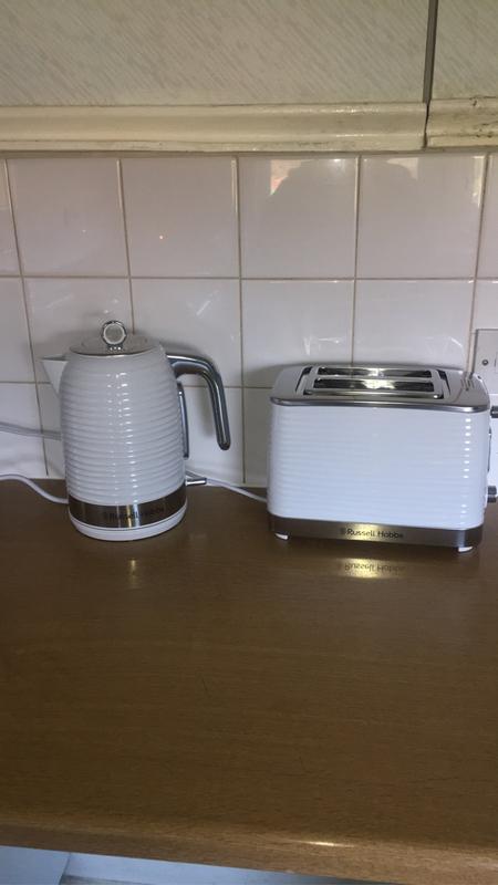 Russell Hobbs Inspire 1.7L 3kW White Kettle