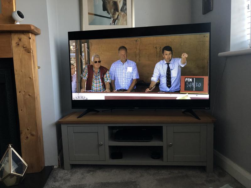 Dunelm bromley deals grey tv unit