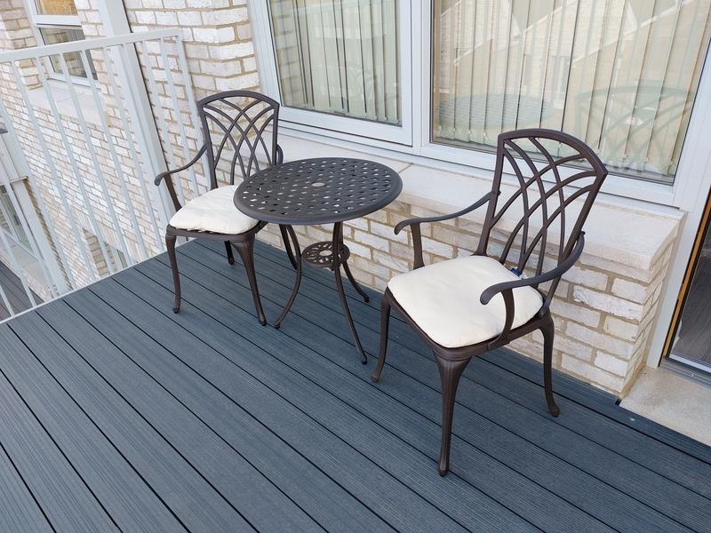 Charles bentley cast aluminium best sale bistro set