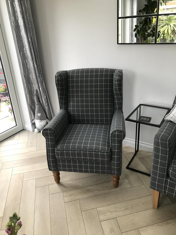 Dunelm on sale check armchair