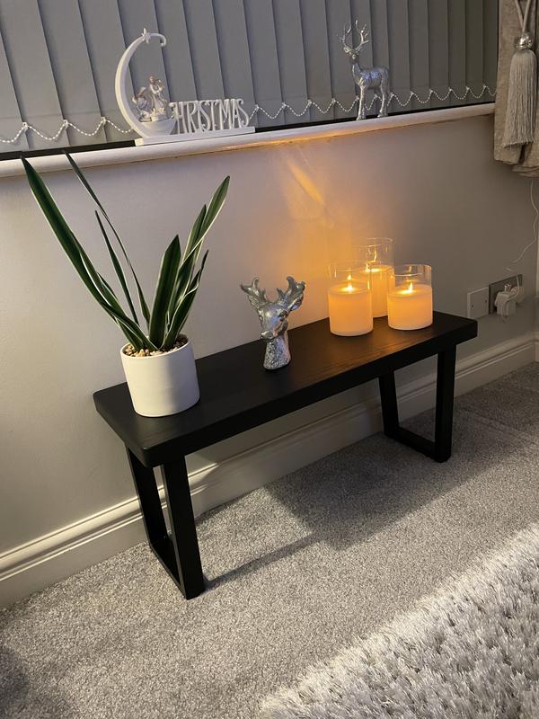 Dunelm black deals side table