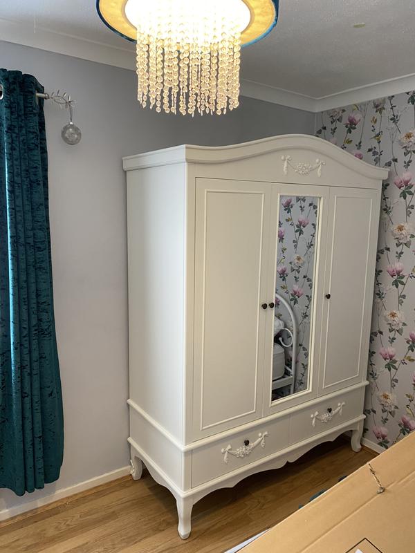 Dunelm toulouse on sale silver wardrobe