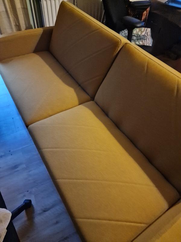 Dunelm deals yellow sofa