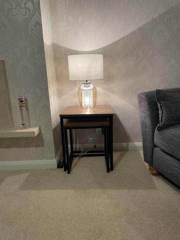 Dunelm seychelles table deals lamp