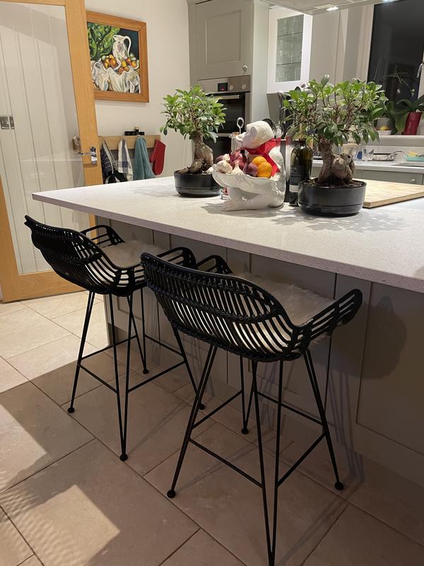 Rattan bar stools deals dunelm