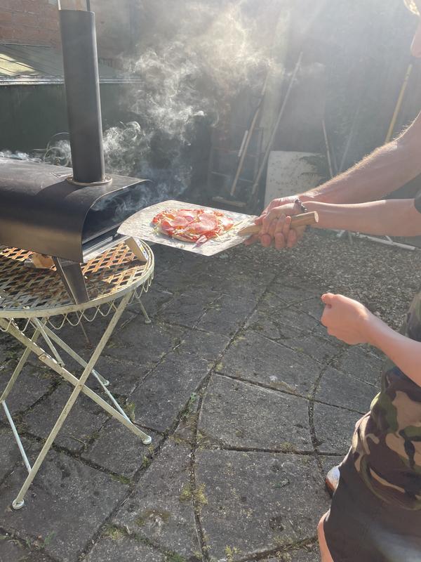 zanussi wood pellet pizza oven