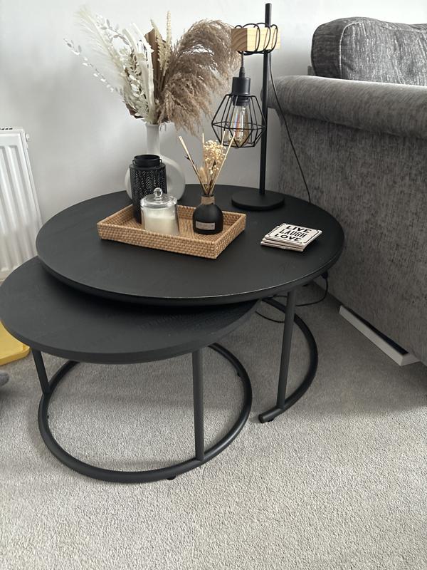 Black nest store of tables dunelm