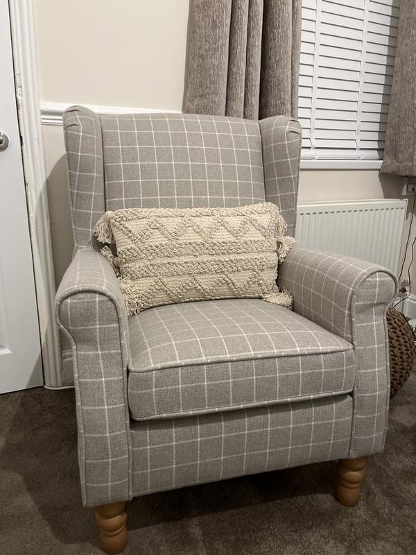 Dunelm oswald wingback discount chair