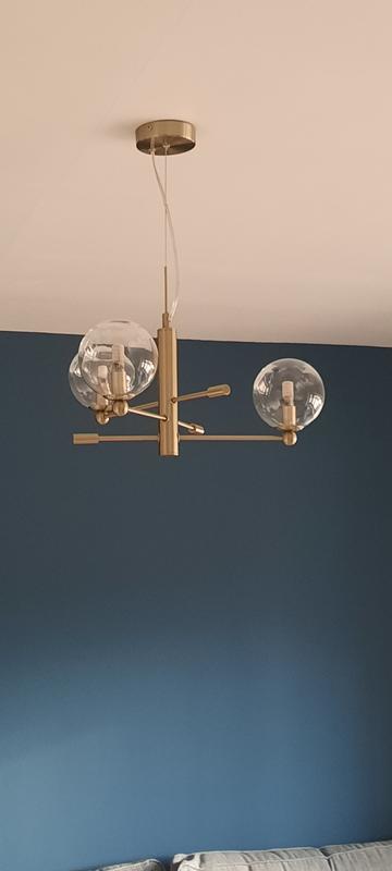 Discovery Lighting 47699 Capture 3 Light Spotlight Fitting in Antique Brass  Finish 47699 - Indoor Lighting from Castlegate Lights UK