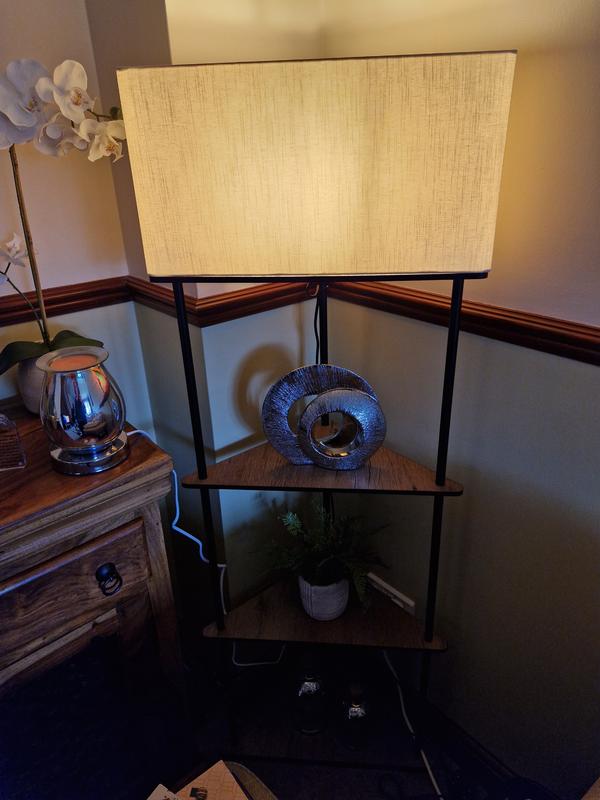 Floor lamp with shelves dunelm sales