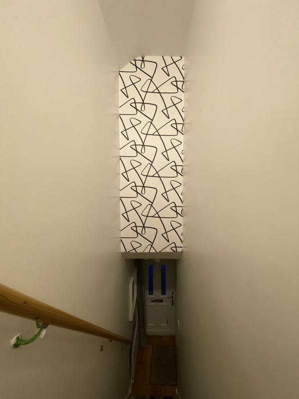 Painter's Tape Wall Design