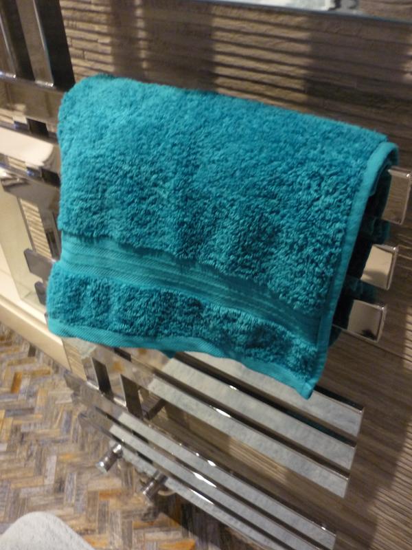 Dunelm teal online towels