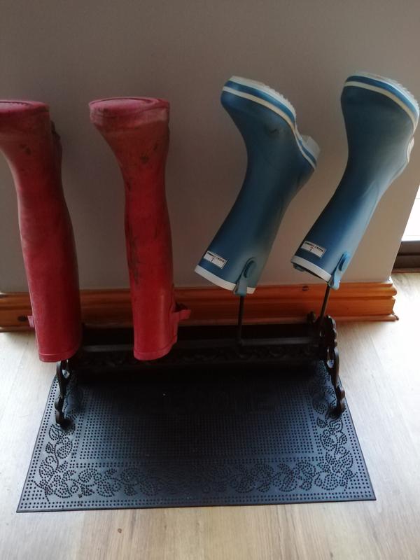 Welly boot rack on sale dunelm